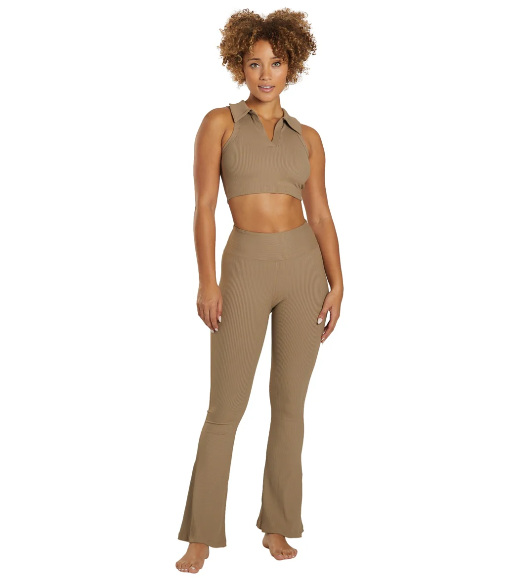 Year of Ours Ribbed Flair Leggings