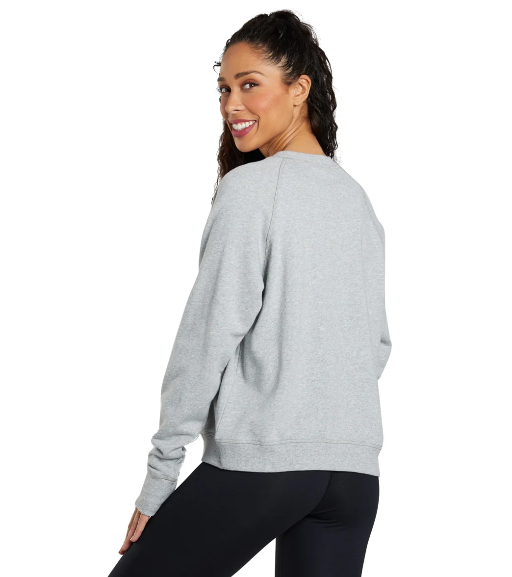 Spiritual Gangster Love More Bridget Raglan Pullover