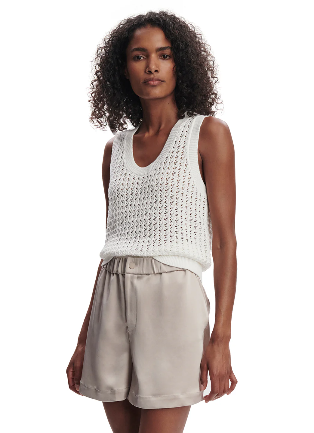 Varley Ferns Open Knit Tank