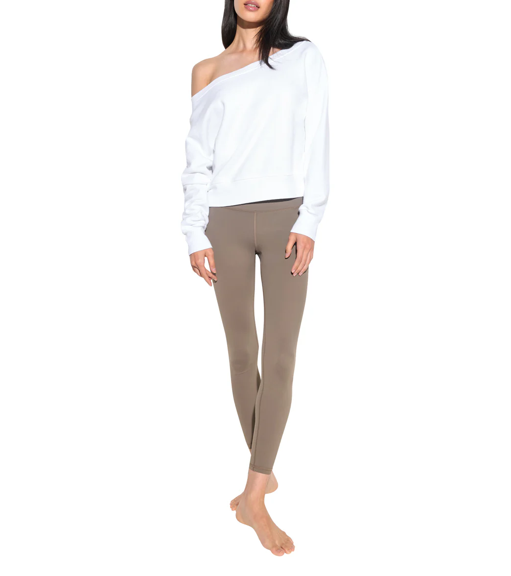 Spiritual Gangster La Vida Off Shoulder Long Sleeve