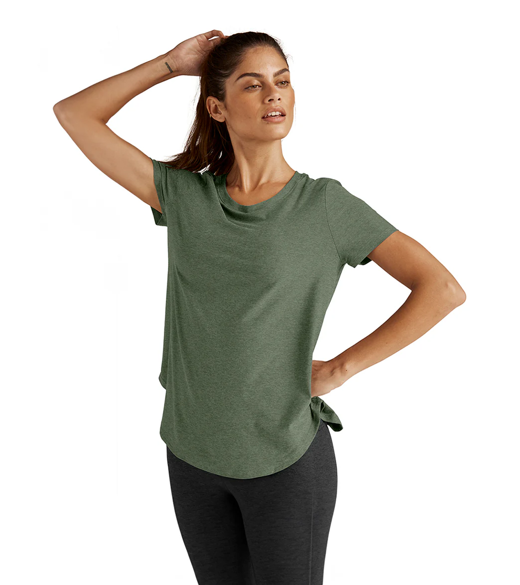 Beyond Yoga Featherweight Spacedye On the Down Low Yoga Tee