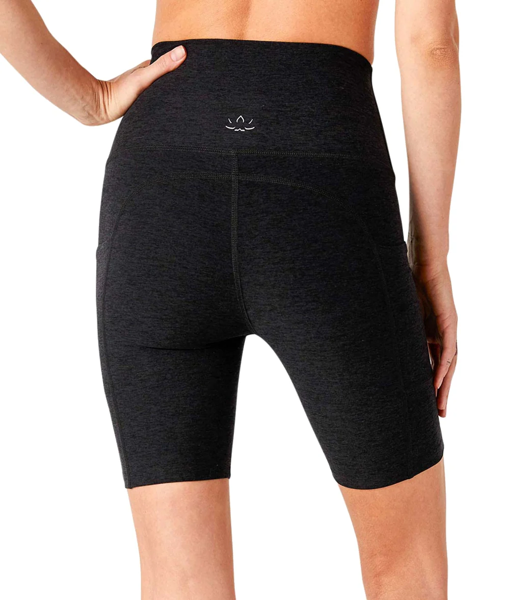 Beyond Yoga Spacedye Team Pockets High Waisted Biker Shorts