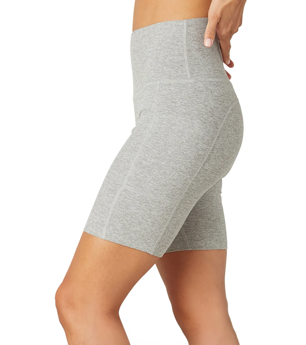 Beyond Yoga Spacedye Team Pockets High Waisted Biker Shorts