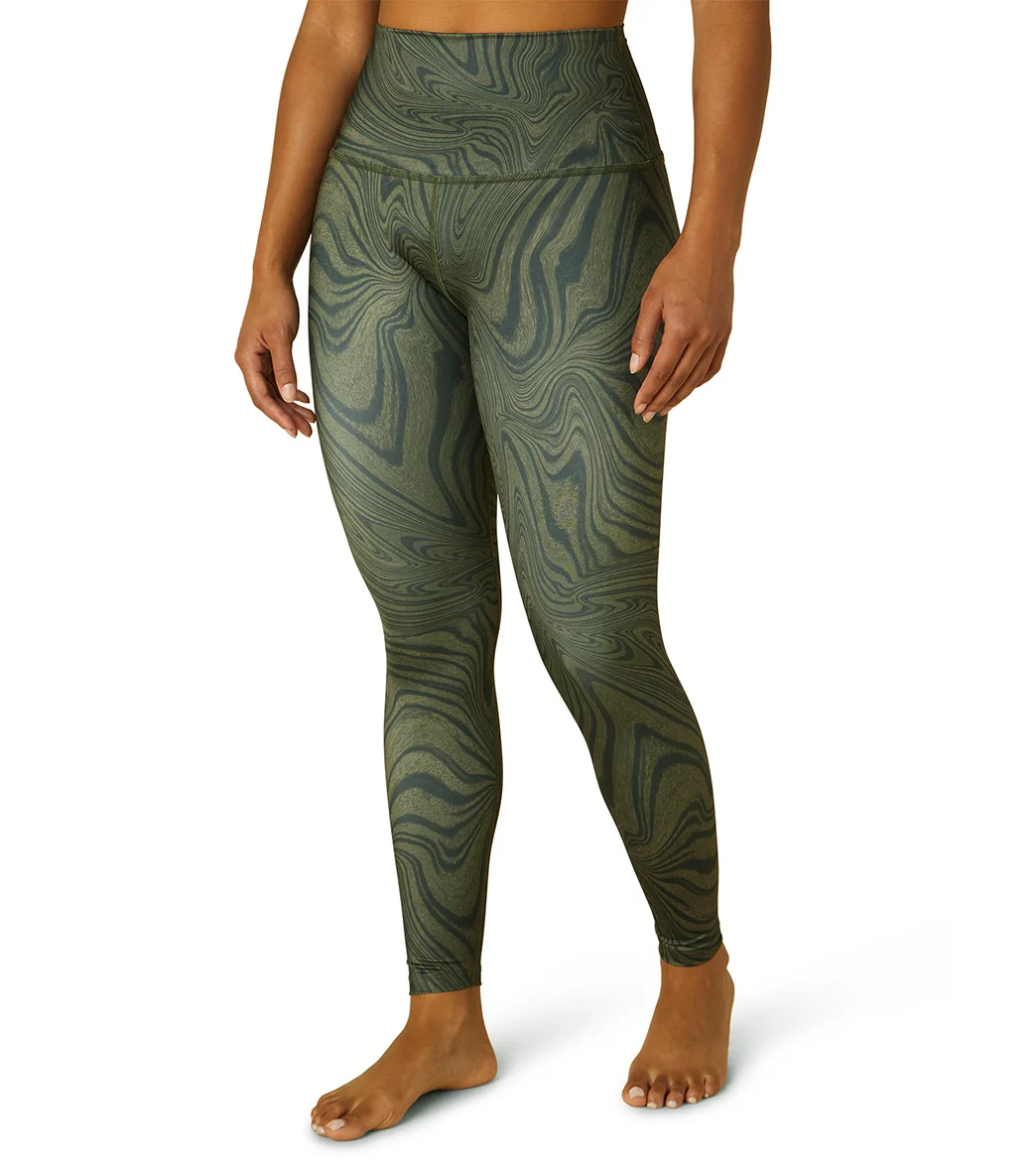 Beyond Yoga Printed High Waisted Midi Leggings