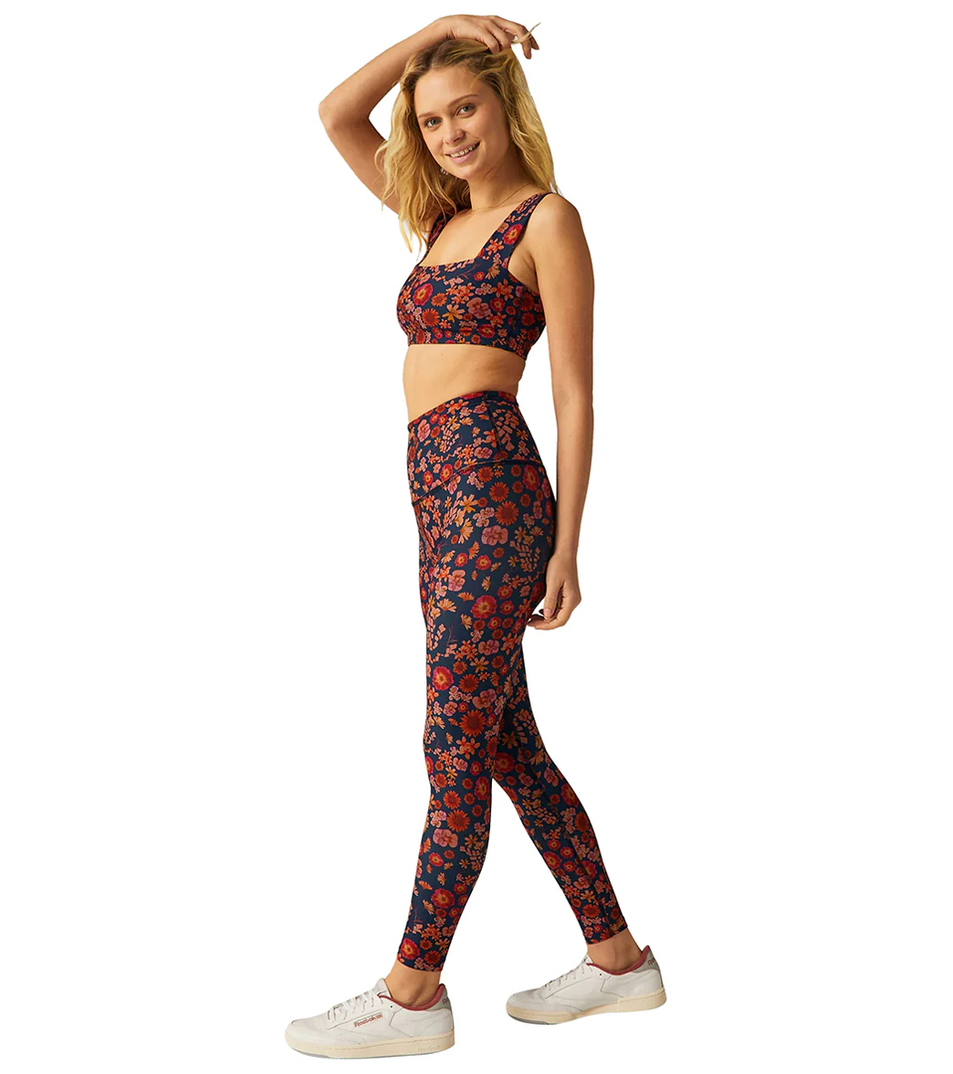 Beyond Yoga Spacedye Printed Caught In The Midi Yoga Leggings