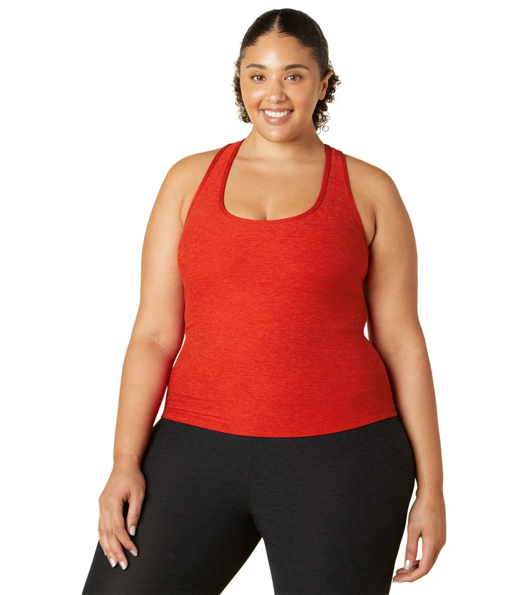 Beyond Yoga Plus Size Spacedye Step Up Racerback Tank