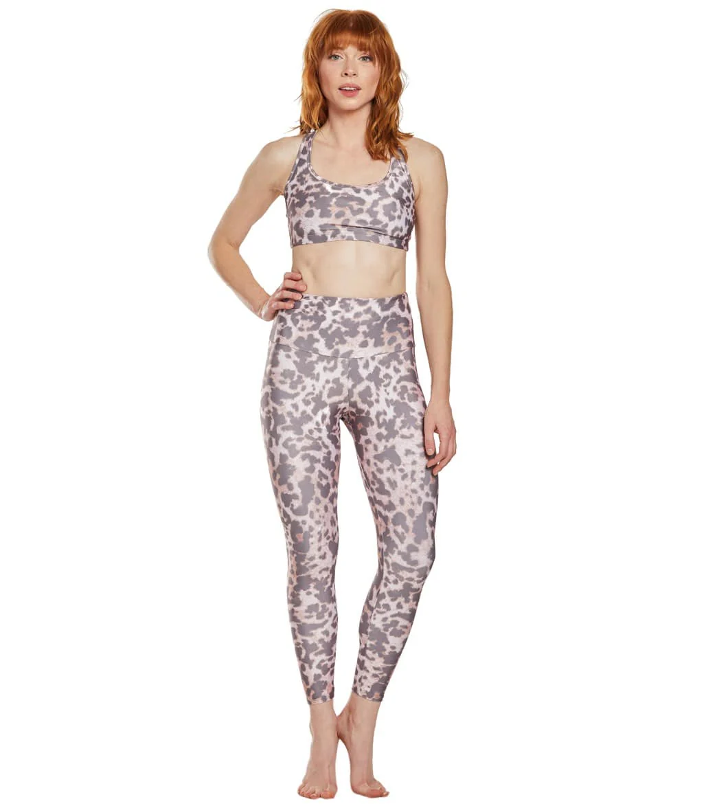 Onzie High Waisted Basic 7/8 Yoga Leggings Wild Thing