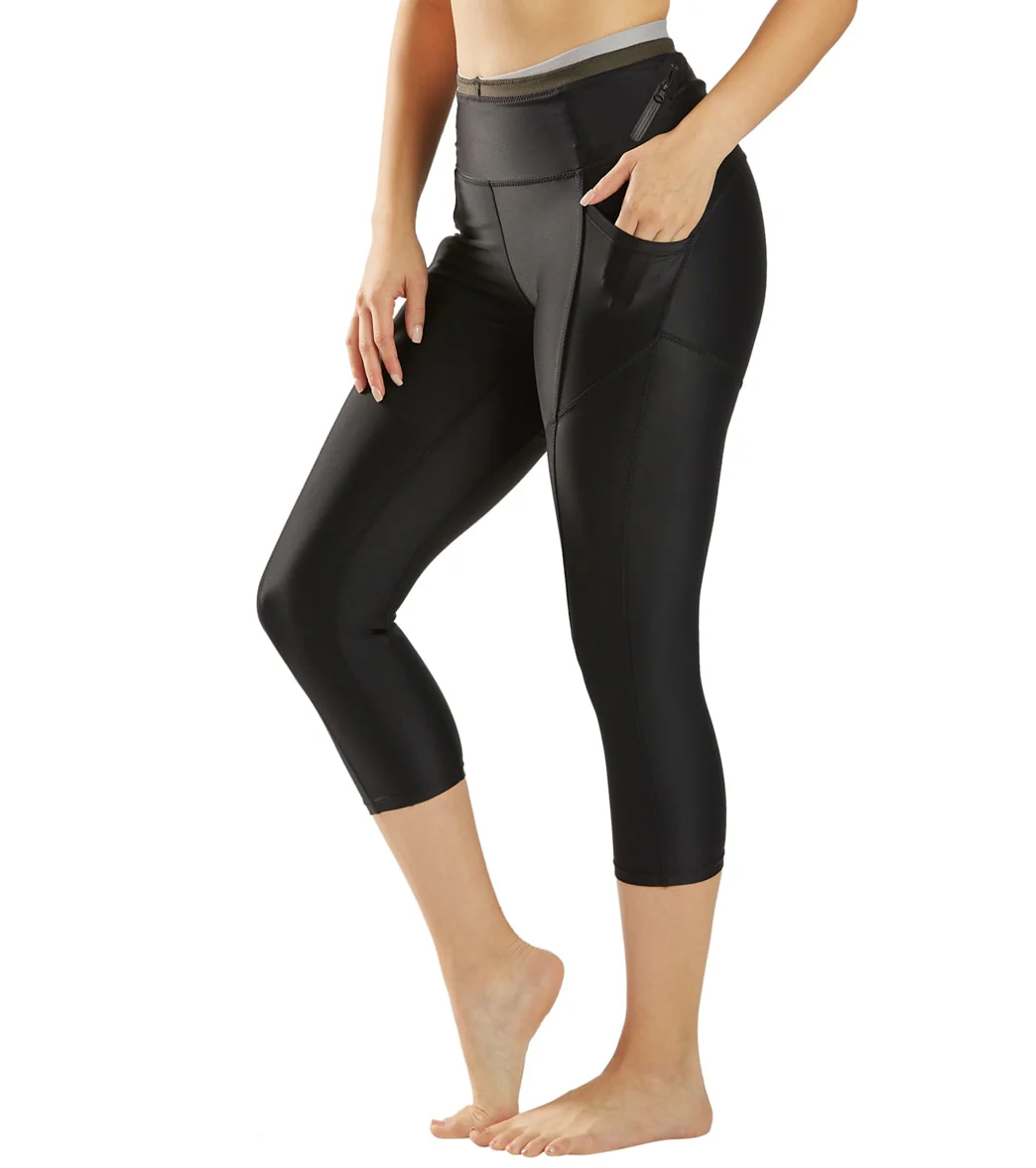 Free People White Water Yoga Leggings