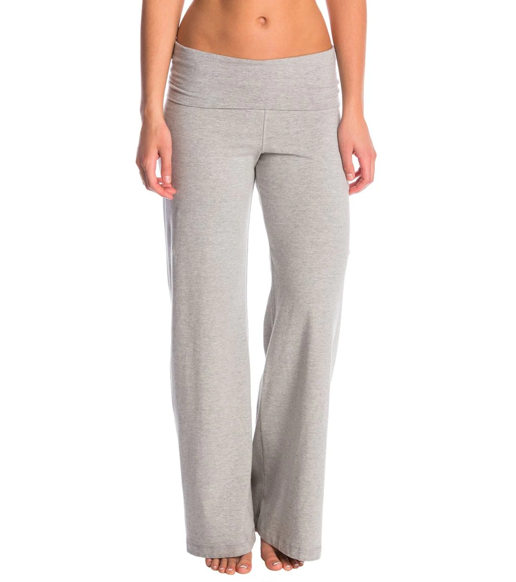 Hard Tail Contour Rolldown Wide Leg Yoga Pants