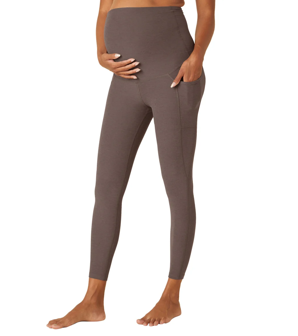 Beyond Yoga Spacedye Maternity Out of Pocket High Waisted 7/8 Leggings