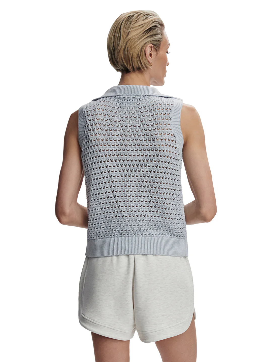 Varley Bains Half-Zip Knit Tank