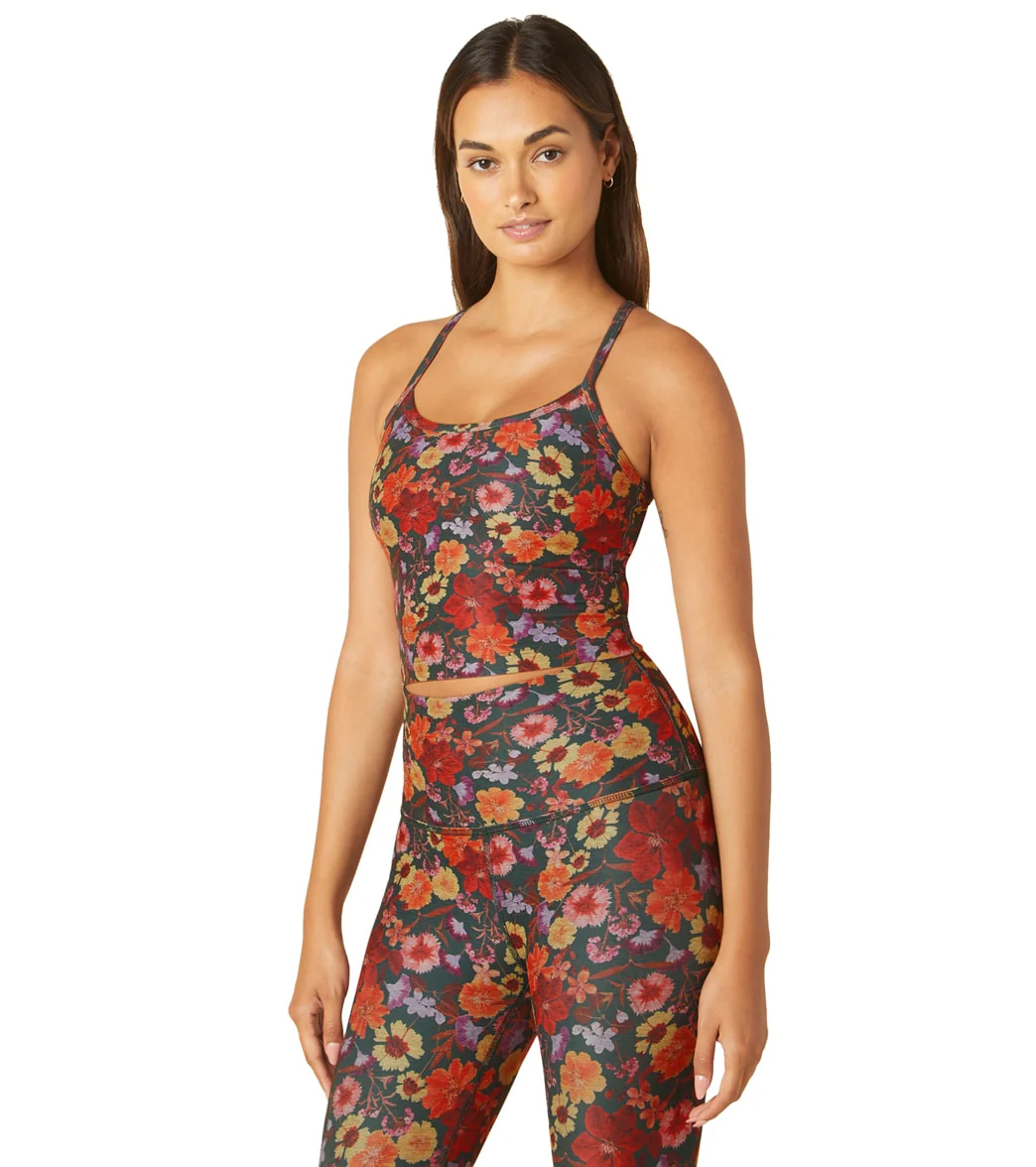 Beyond Yoga Spacedye Printed Slim Racerback Cropped Tank