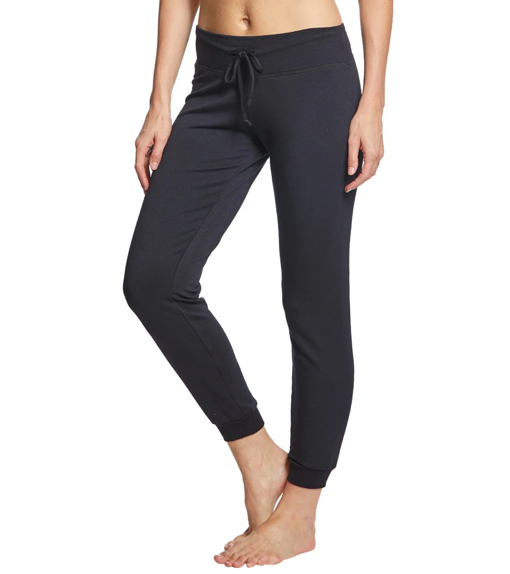 Beyond Yoga Cozy Fleece Lounge Around Midi Joggers