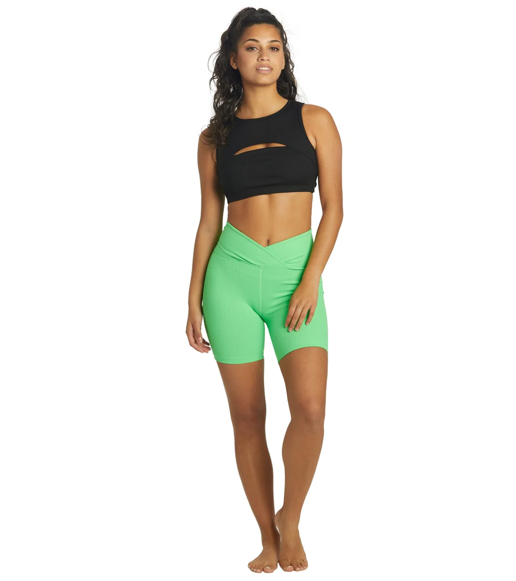 Year of Ours Ribbed Cut Out Bra