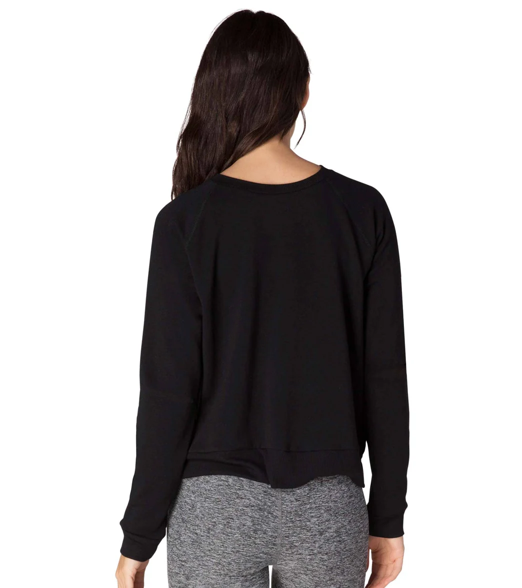Beyond Yoga Favorite Raglan Crew After Yoga Pullover