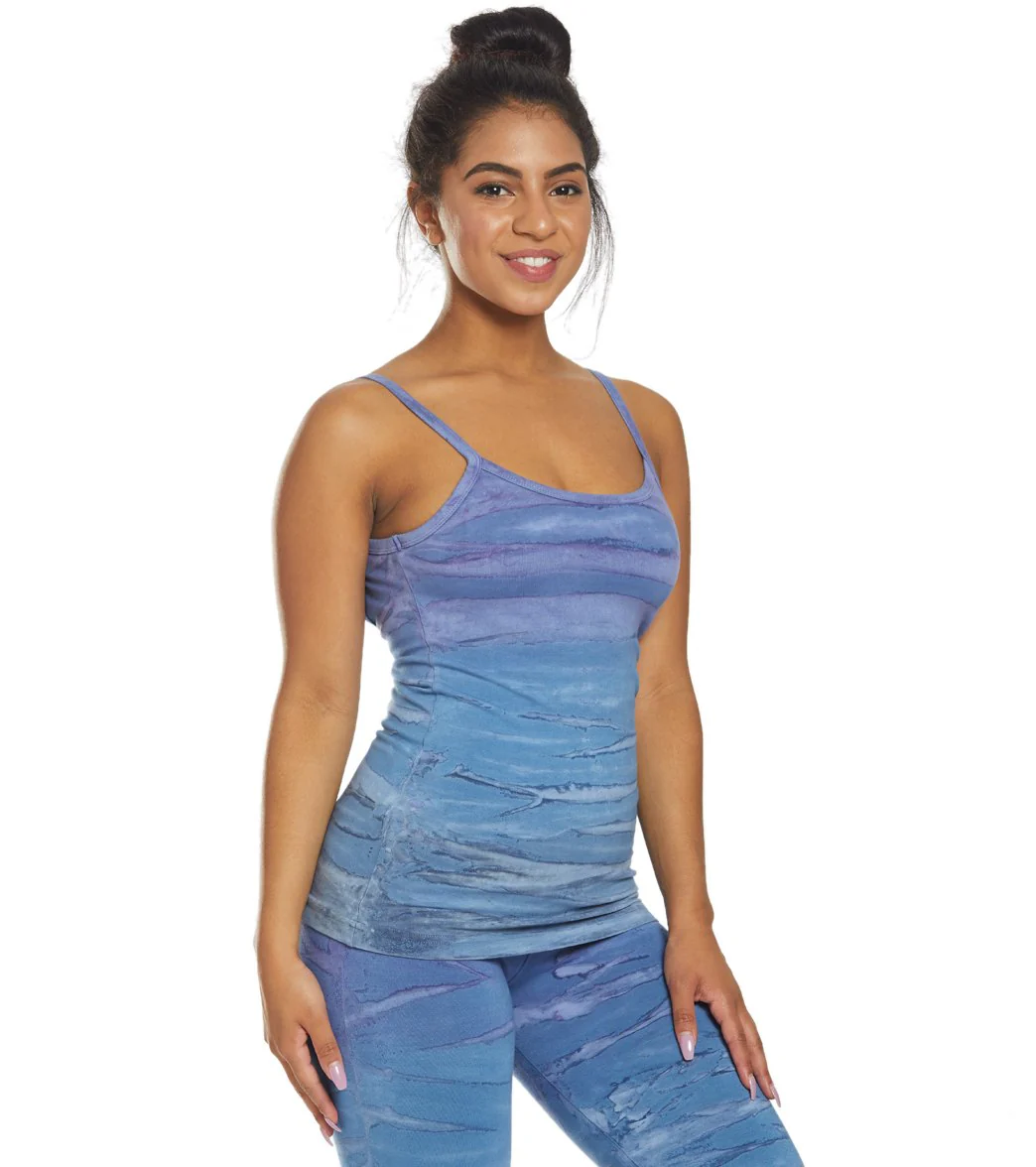 Hard Tail Scoop Back Yoga Tank Top with Bra
