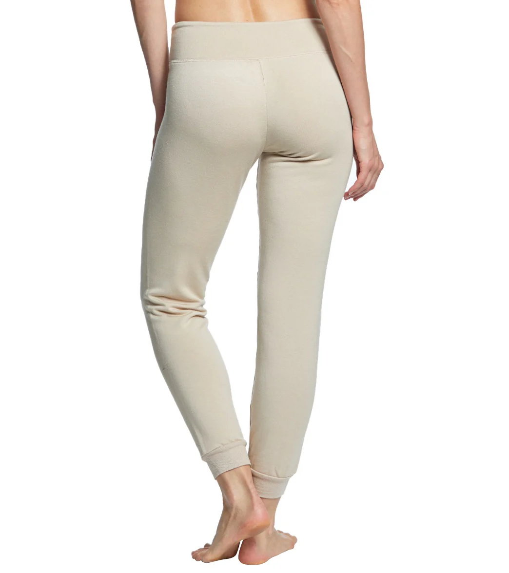 Beyond Yoga Cozy Fleece Lounge Around Midi Joggers
