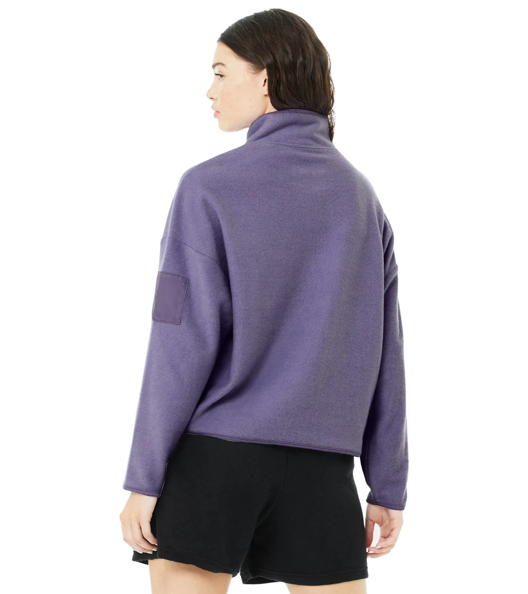 Bella + Canvas Sueded 1/2 Zip Pullover