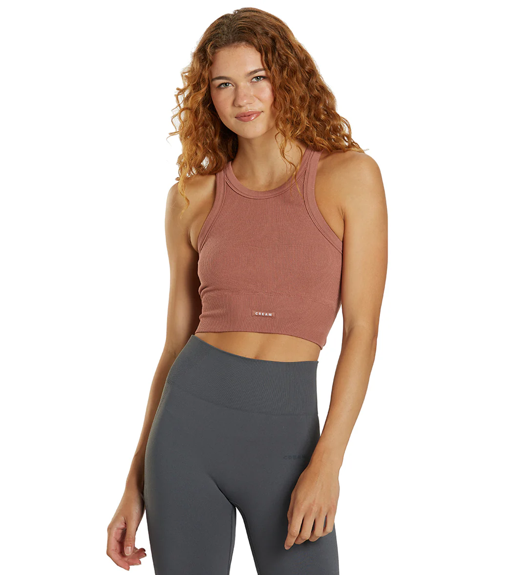 Cream Yoga Rumi Tank Top