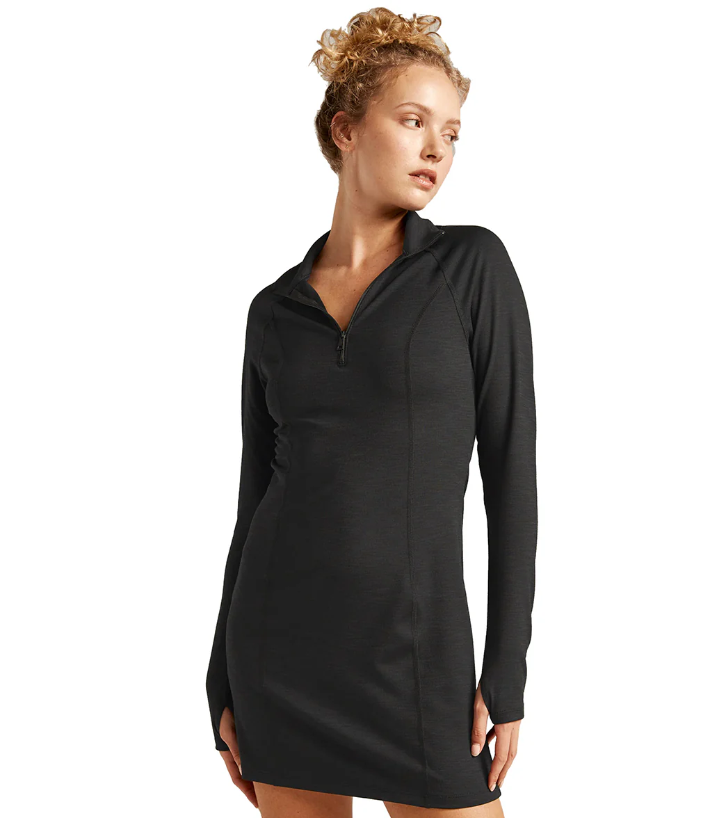 Beyond Yoga Heather Rib Westside Dress