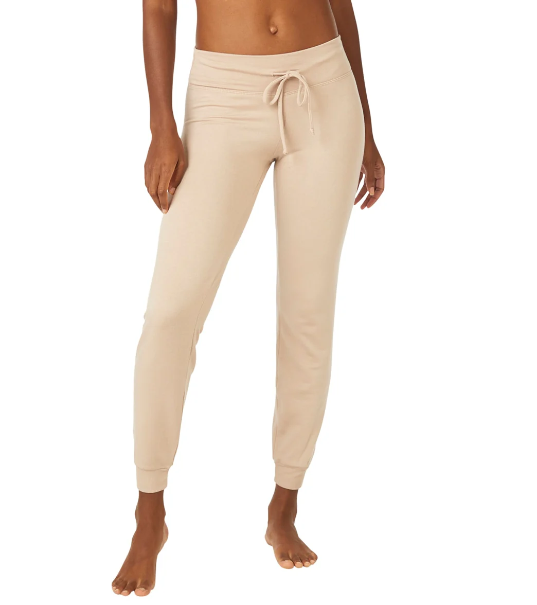 Beyond Yoga Cozy Fleece Lounge Around Midi Joggers