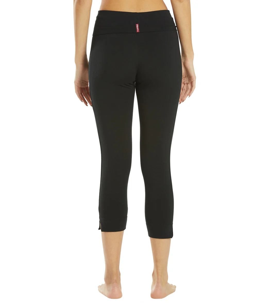 Hard Tail Rolldown Pedal Pusher Capris