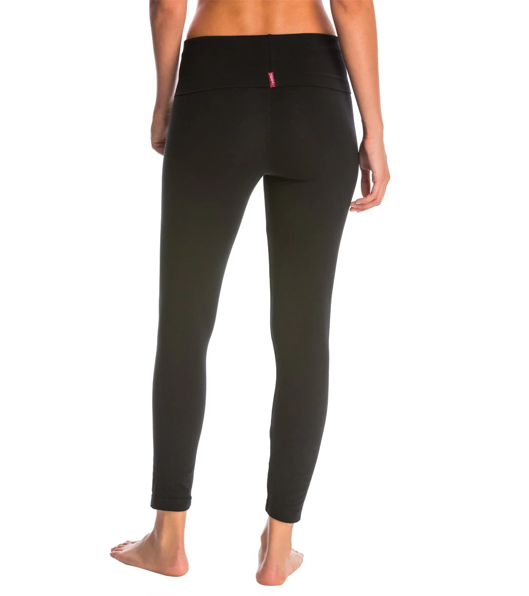 Hard Tail Contour Rolldown Cotton Yoga Leggings