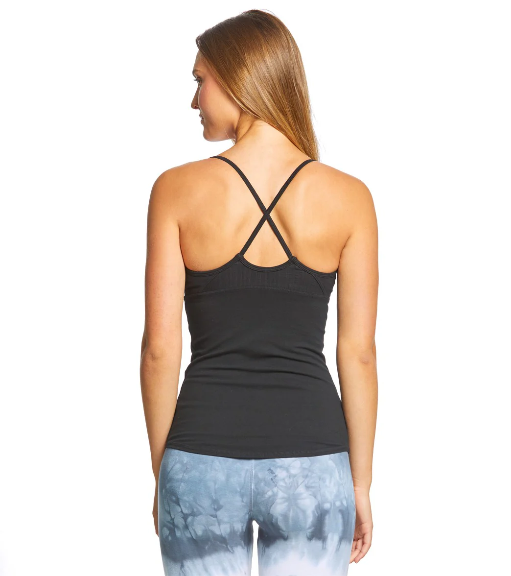 Hard Tail Corset Crossback Tank