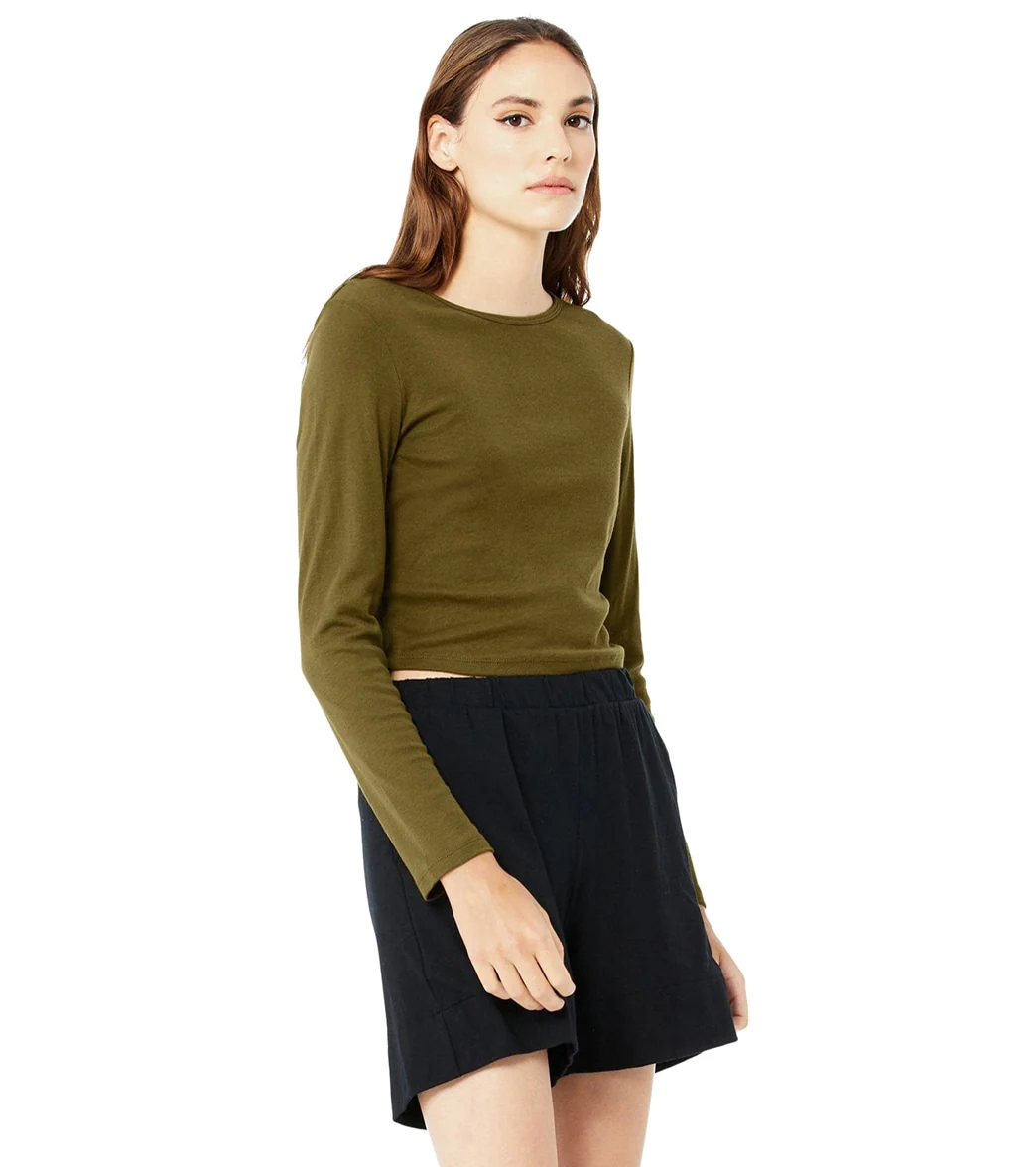 Bella + Canvas Long Sleeve Micro Rib Tee