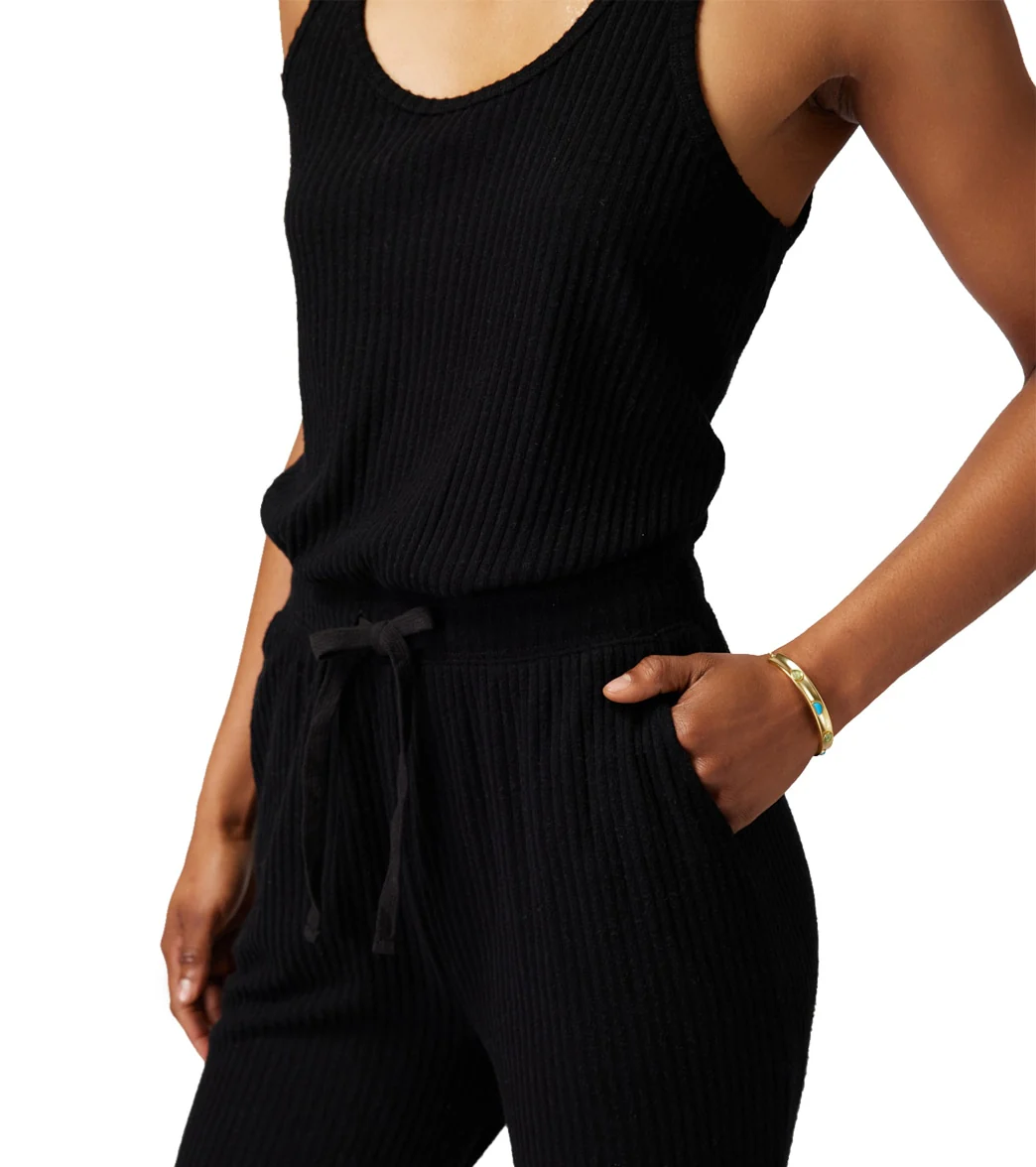 Spiritual Gangster Harmony Rib Jogger Jumpsuit