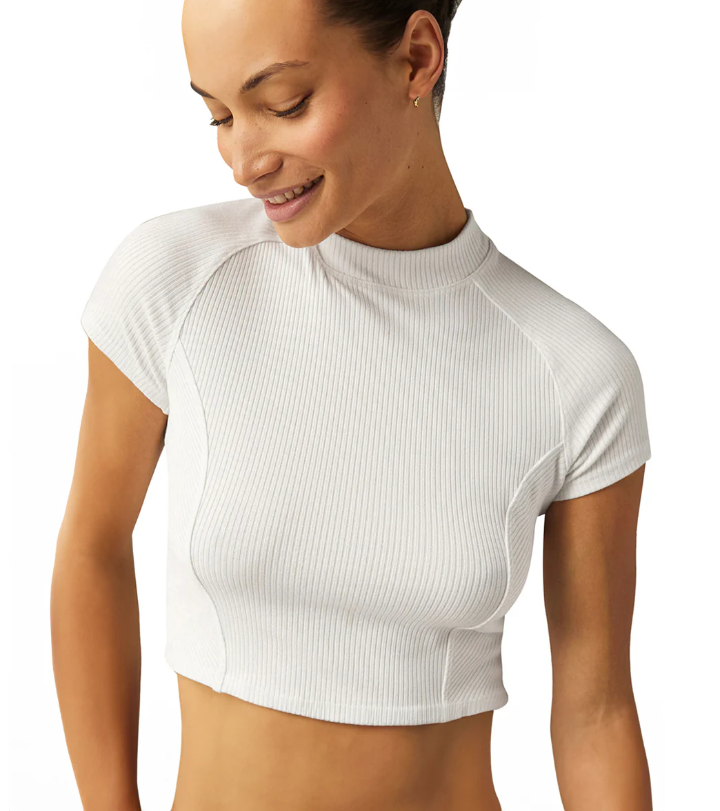 Beyond Yoga Formation Cropped Tee