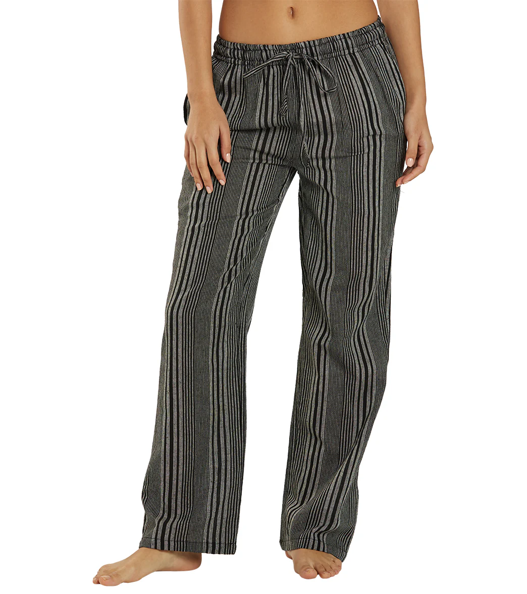 Yak & Yeti Striped Lounging Pants With Pockets