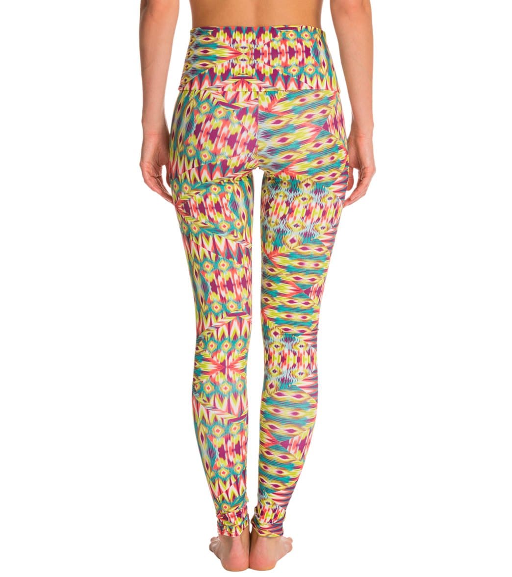Onzie High Waisted Yoga Leggings Tutti Fruitti