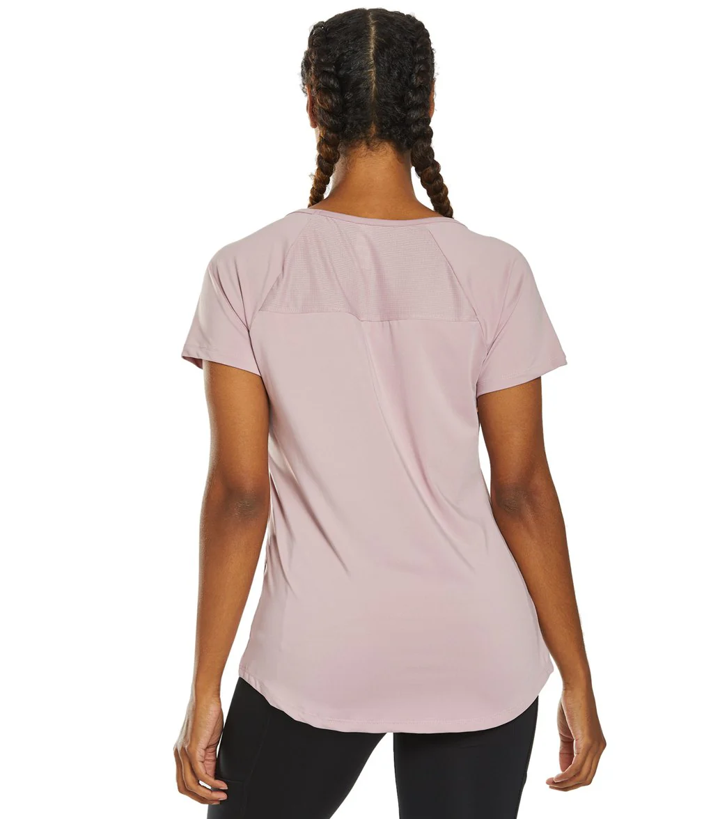 Marika Huntington Short Sleeve Yoga Tee