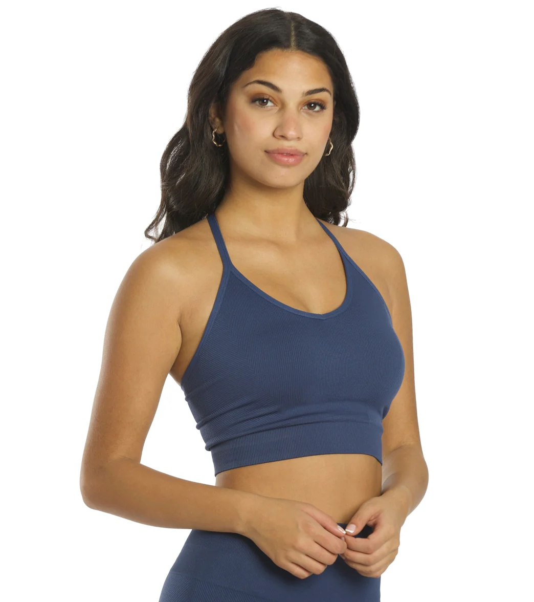 Spiritual Gangster Icon T-Back Sports Bra