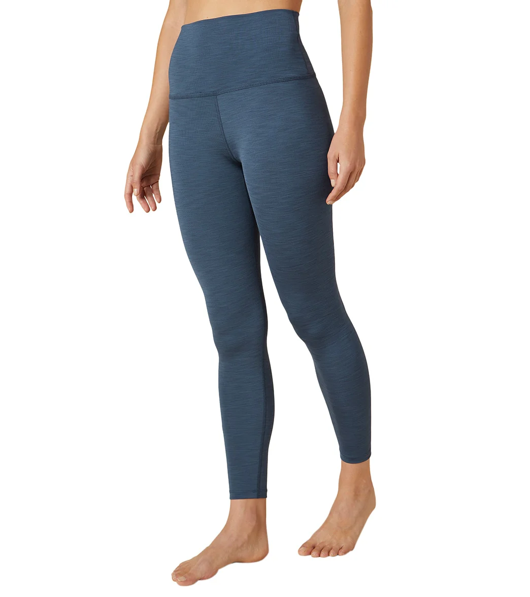 Beyond Yoga Heather Rib High Waisted 7/8 Yoga Leggings