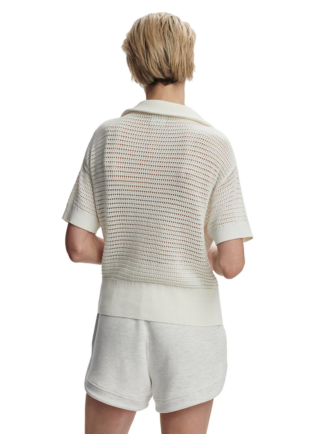 Varley Nali Half Zip Knit Top