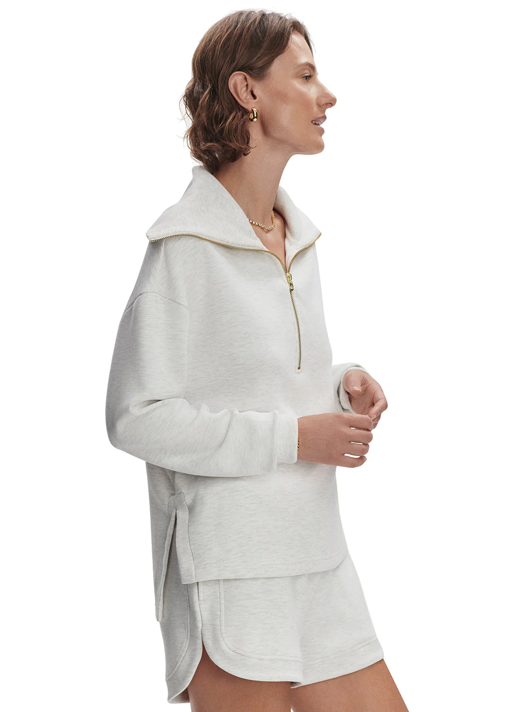 Varley Larson Half Zip Sweatshirt