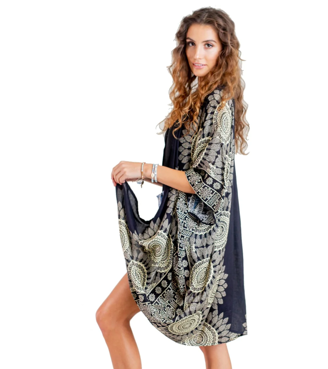 Lotus and Luna Kimono