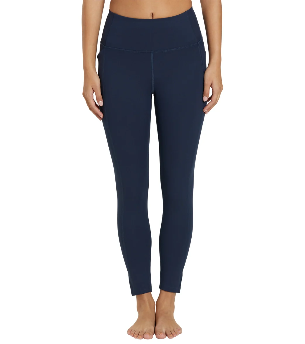 Girlfriend Collective 7/8 Length High Rise Pocket Leggings