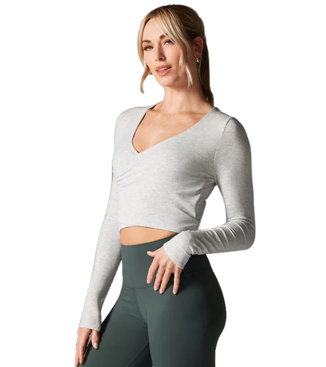 Tavi Criss Cross Long Sleeve Top