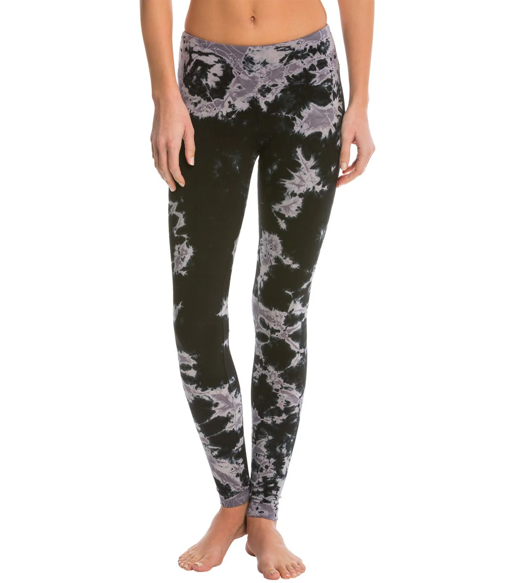 Hard Tail Flat Waist Cotton Ankle Yoga Leggings