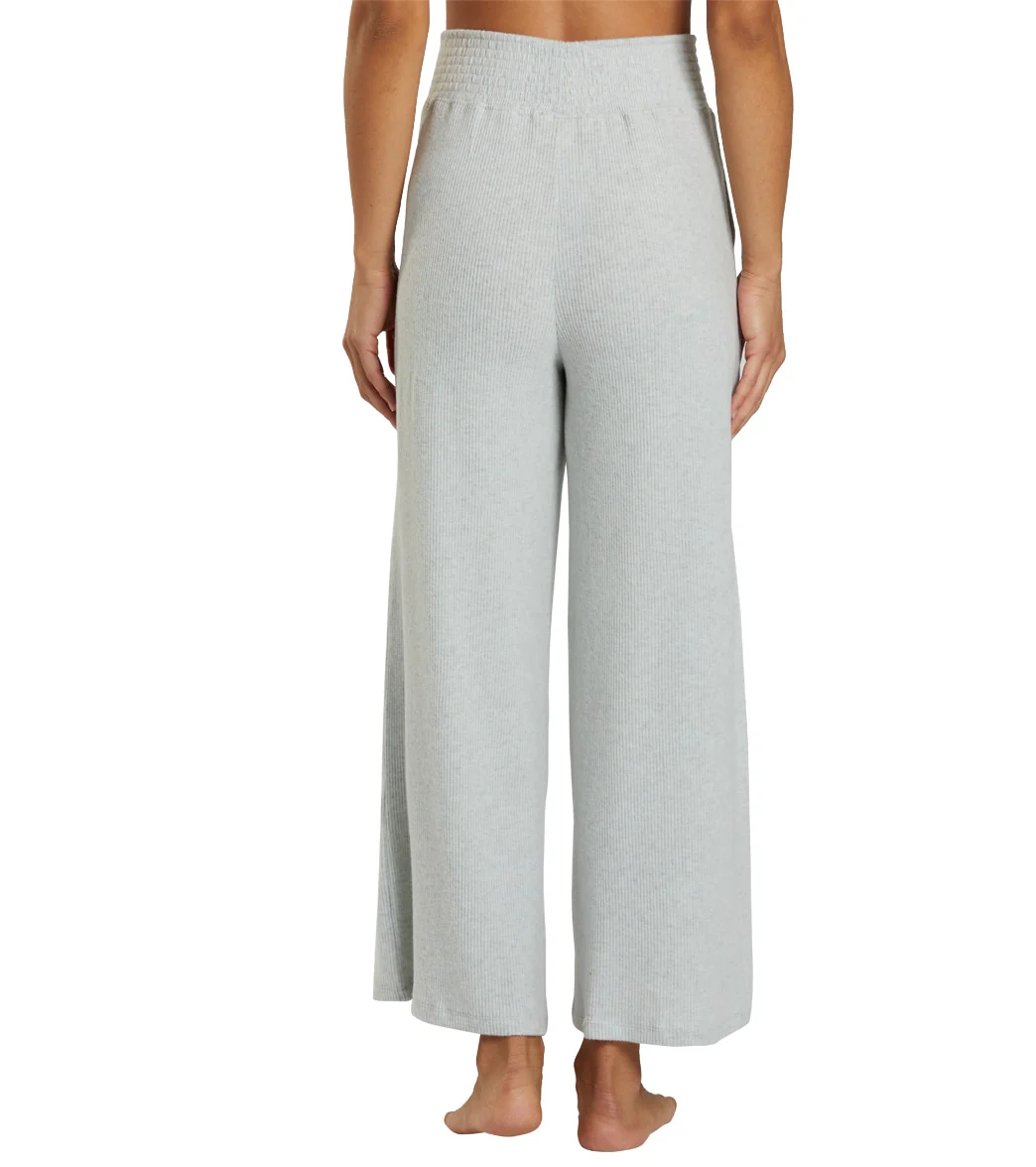 Spiritual Gangster Ballet Rib Wide Leg Pant