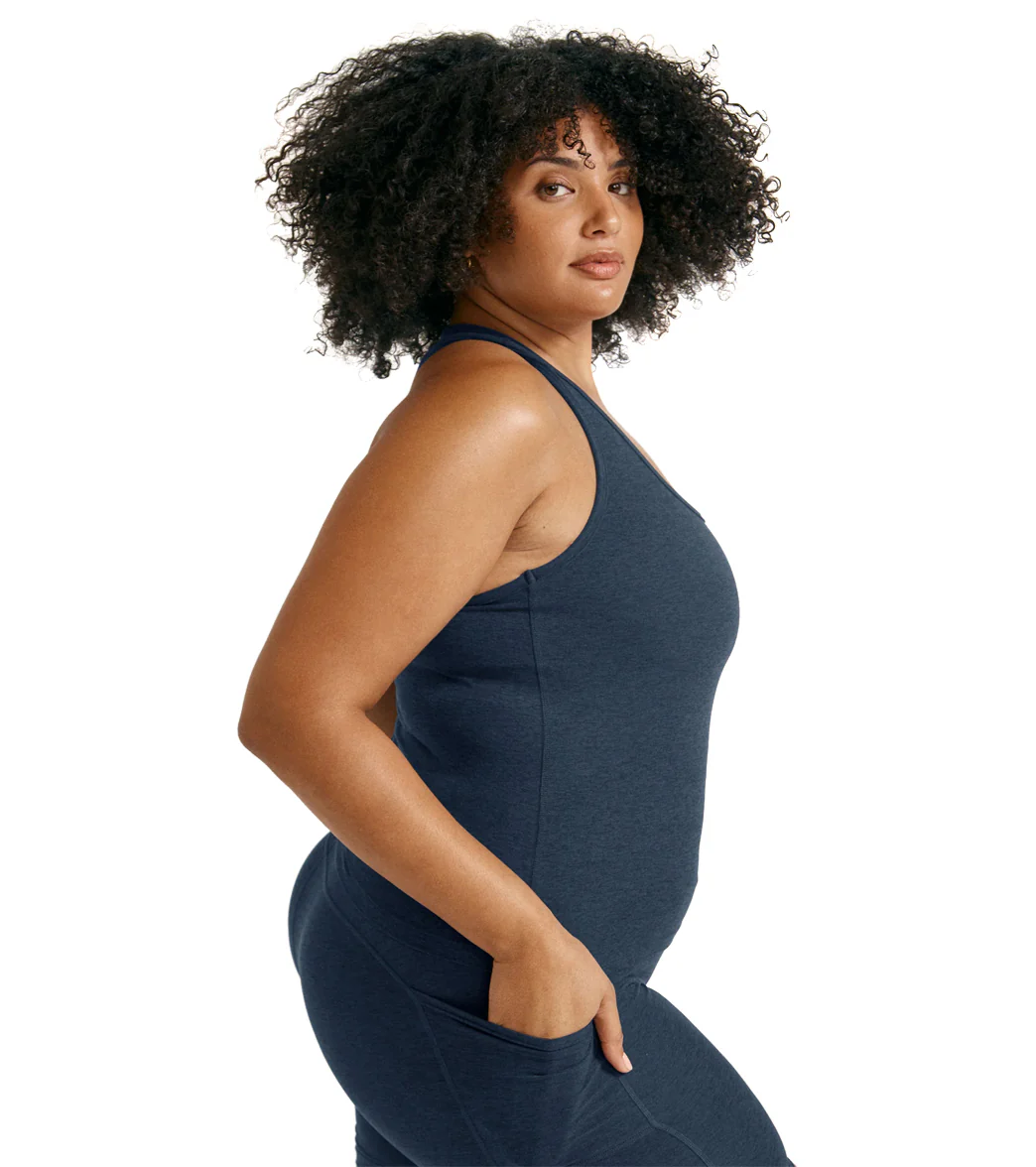 Beyond Yoga Plus Size Spacedye Step Up Racerback Tank