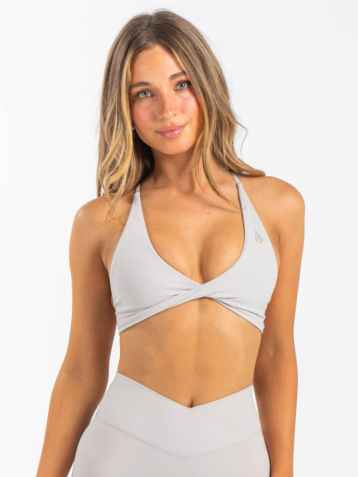 NKD Twist Sports Bra - Sugar Dust