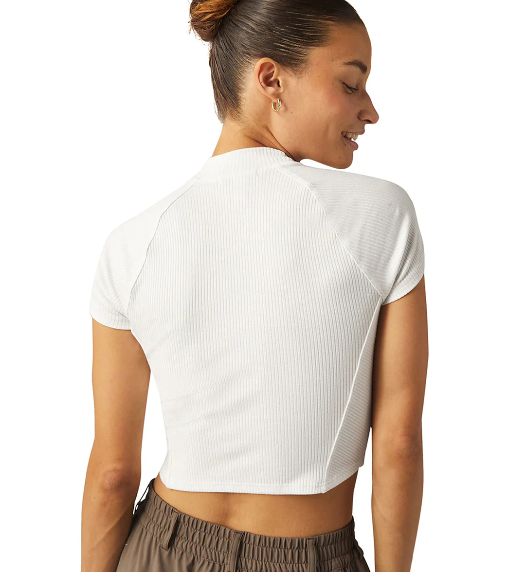 Beyond Yoga Formation Cropped Tee