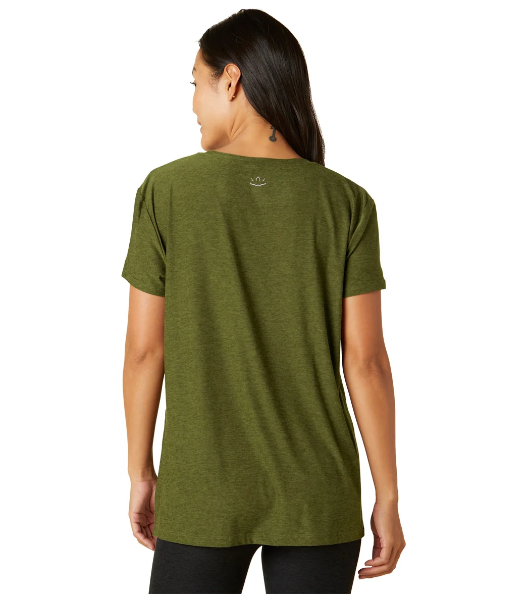 Beyond Yoga Split Up Long Tee