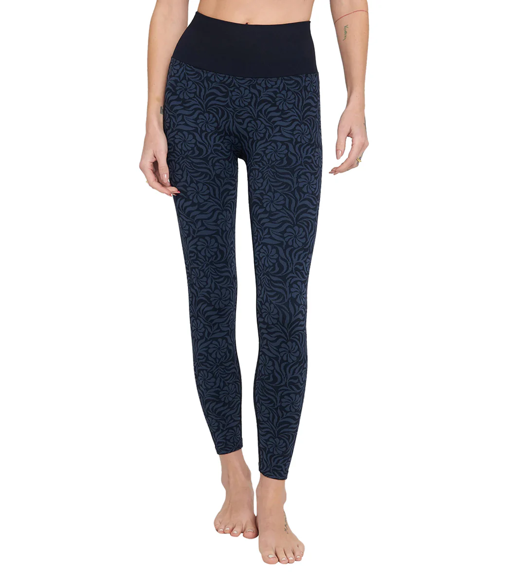 Spiritual Gangster Seamless Jacquard 7/8 Legging