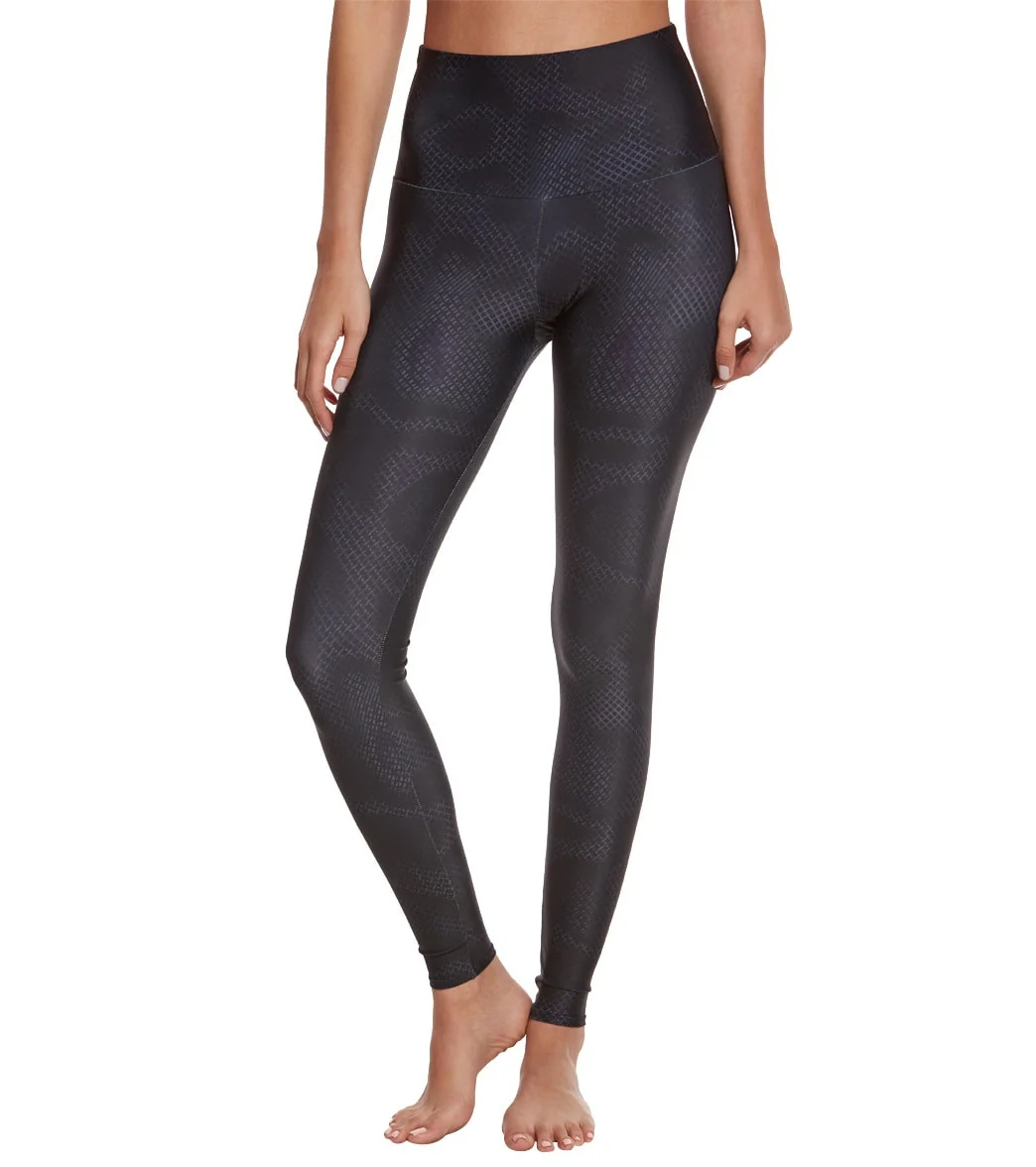Onzie High Waisted Yoga Leggings Urban Fence