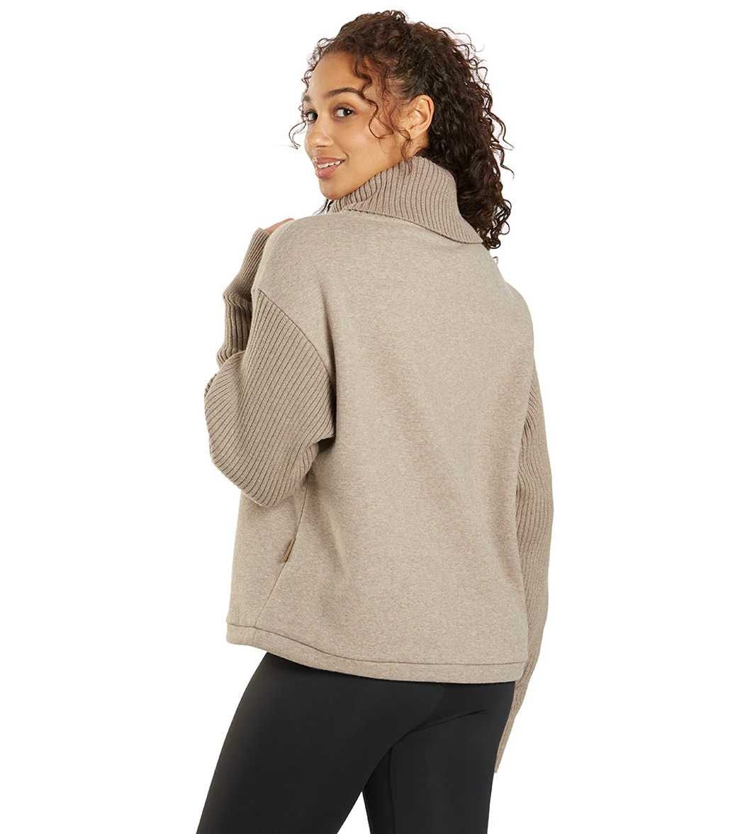 Varley Ramsey Cowl Neck Sweat